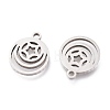 Non-Tarnish 304 Stainless Steel Charms STAS-A047-20P-2