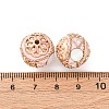 Handmade Resin Indonesia Round Beads IPDL-P005-06KCG-01-3