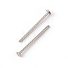 304 Stainless Steel Flat Head Pins STAS-G185-07P-0.6x12mm-2