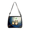 Owl Printed Polyester Shoulder Bags PW-WG8B7D6-19-1