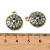 304 Stainless Steel Enamel Pendants STAS-I371-13G-02-3