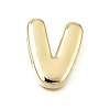 Brass Slide Charms KK-Z163-01G-V-1