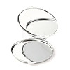 DIY Iron Cosmetic Mirrors X-DIY-L056-04P-4