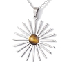 Stainless Steel Cable Chain Necklaces NJEW-JN04834-4