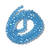 Imitation Jade Glass Beads Strands X-EGLA-A035-J4mm-L07-2