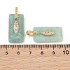 Natural Amazonite Faceted Pendants GG-CBA4154-06G-02-3