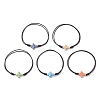 Adjustable Handmade Porcelain Beaded Bracelets BJEW-TA00697-2