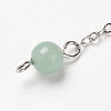 Chakra Natural Green Aventurine Dowsing Pendulums X-G-F516-01F-4