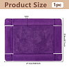 Desktop PU Leather Magnetic Storage Trays for Keys Trinkets Small Items CON-WH0107-138B-2