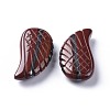 Natural Tiger Iron Pendants G-E435-F-24-2