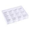 Rectangle Polystyrene Plastic Bead Storage Containers CON-N011-045-2