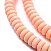 Handmade Polymer Clay Beads Strands CLAY-N008-008-35-3