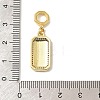 Brass Micro Pave Cubic Zirconia Pendants KK-C111-02G-01-3