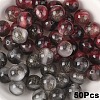 50Pcs Opaque UV Reactive Beads RESI-YW0005-93K-1