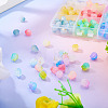 180Pcs 9 Colors Opaque Acrylic Beads OACR-TA0004-80-5