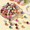ABS Plastic Imitation Pearl Round Beads SACR-S074-14mm-M-5