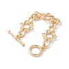 Brass Chain Extender KK-U052-08G-1