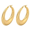 202 Stainless Steel Hoop Earrings EJEW-H003-41G-1