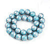 Synthetic Turquoise Beads Strands TURQ-T004-08A-09-3