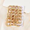 202 Stainless Steel Polishing Hoop Earrings EJEW-M106-02G-06-2