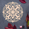 Laser Cut Wooden Wall Sculpture WOOD-WH0105-088-3