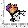 Halloween Theme Double Sided Printed Acrylic Pendants OACR-Z023-02B-3