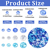 15 Strands 12 Styles Electroplate Glass Beads Strands EGLA-PA0001-50-2