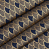 Fish Scales Pattern Japanese-style Cotton Fabric DIY-WH0579-98A-1