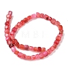 Natural Dragon Veins Agate Beads Strands G-G177-E18-01-4