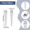 50Pcs Tibetan Style Alloy Pendants FIND-SC0023-92-2