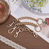 3Pcs 3 Style Alloy & Iron Link Chain Bag Strap Extenders FIND-CA0007-77-3