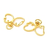 Zinc Alloy Swivel Clasps FIND-K026-02G-2