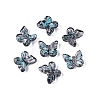 Picasso Transparent Glass Beads SEED-N012-06F-1