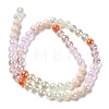 Electroplate Glass Beads Strands EGLA-D300-06-6mm-16-2