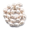 Natural Nucleated Pearl Beads Strands PEAR-B004-15I-04A-4