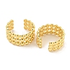 Brass Cuff Earrings EJEW-C104-137G-2