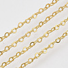 Soldered Brass Heart Chains CHC-T008-03G-4