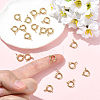 SHEGRACE Brass Spring Ring Clasps XGRPCN257-222G-5