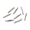 Non-Tarnish 304 Stainless Steel Connector Charms STAS-Q323-10P-1