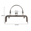 Alloy Kiss Lock Purse Frame Handle PW-WG82AEE-04-1