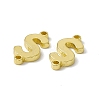 Rack Plating Brass Connector Charms KK-C007-38G-S-3