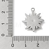 Anti-Tarnish 304 Stainless Steel Pendants LS-STAS-Z092-01AS-02-3