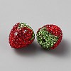 Handmade Polymer Clay Rhinestone Beads CLAY-WH0021-003-2