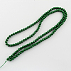 Painted Glass Beads Strands X-DGLA-S071-8mm-19-2