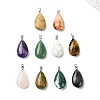 Natural & Synthetic Mixed Stone Pendants GG-K002-09-1