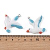 Opaque Resin Pendants RESI-G129-07-3