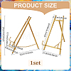 Folding Iron Easel AJEW-WH0709-236-2