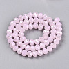 Electroplate Glass Beads Strands LS-EGLA-A044-J8mm-A02-4