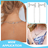 Brass Micro Pave Clear Cubic Zirconia Rectangle Chandelier Component Links FIND-UN00030-5