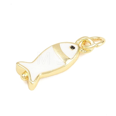 Brass Enamel Pendants LS-KK-F938-20G-01-1